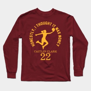 caitlin clark 22 Long Sleeve T-Shirt